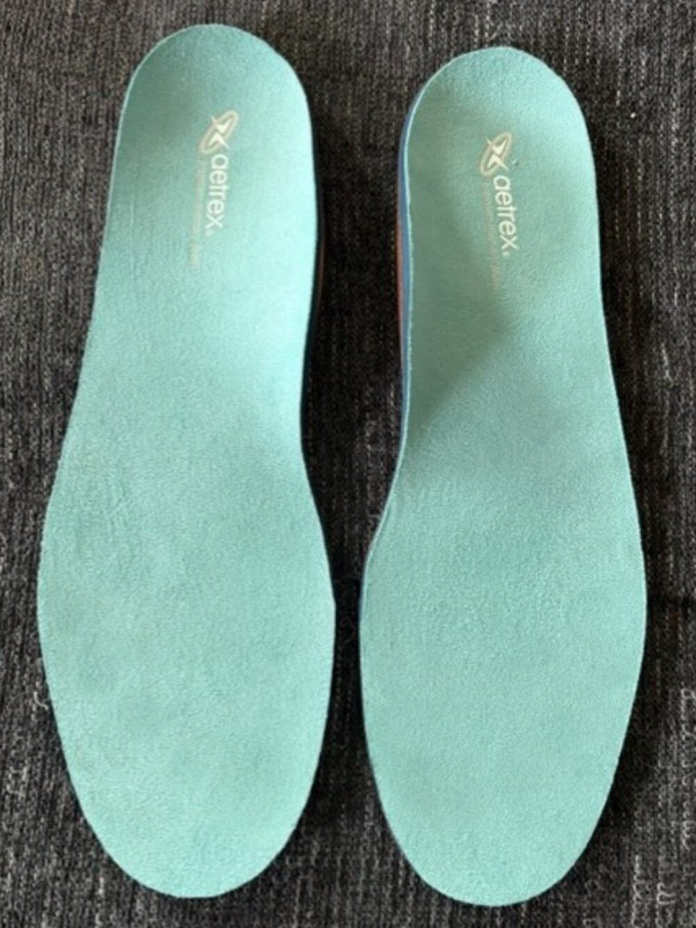 Men's Aetrex Premium Memory Foam Orthotics/Insoles Size 13